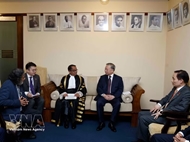 Top leader of Vietnam stresses parliamentary cooperation